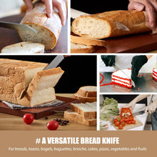 Load image into Gallery viewer, KUNIFU Serrated Bread Knife
